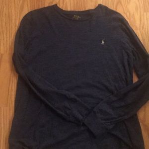 Men’s polo size large. Navy blue